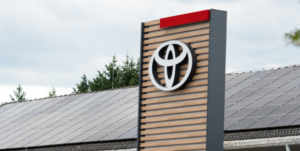 Photovoltaikanlage bei Toyota Gady