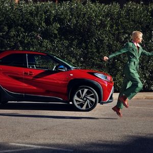 Toyota Aygo X in rot